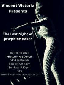 The Last Night of Josephine Baker show poster