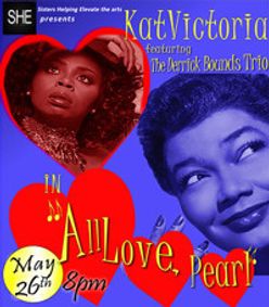 Kat Victoria: All Love, Pearl show poster