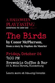 PlayTastings: The Birds by Conor McPherson, from a story by Daphne du Maurier show poster