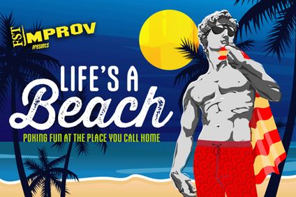 Life's a Beach show poster