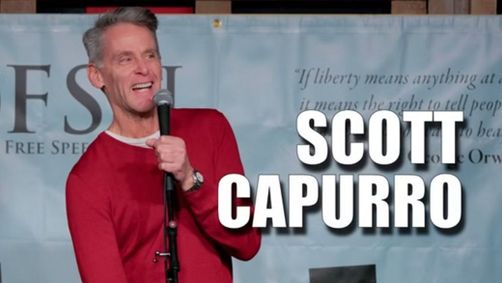 Scott Capurro Comedy show poster