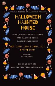 Halloween Haunted House show poster