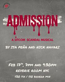 Admission: A Sitcom Scandal Musical (In Concert)