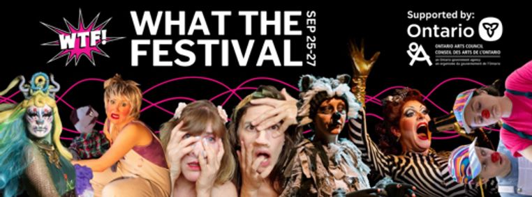 What The Festival show poster