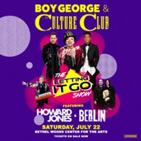 Boy George & Culture Club show poster