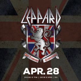Concert—The Def Leppard Experience at The Casino @ Dania Beach  show poster