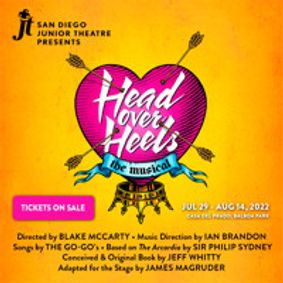 Head Over Heels show poster