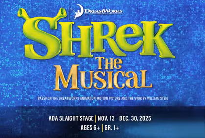 Shrek The Musical show poster