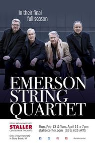 EMERSON STRING QUARTET #2 show poster