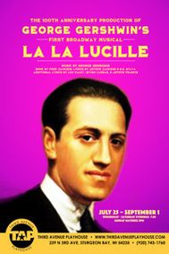 La La Lucille show poster