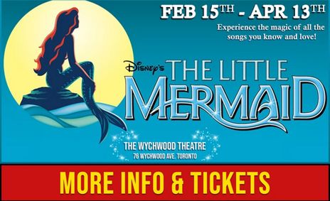 Disney's The Little Mermaid show poster