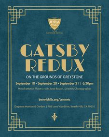 Gatsby Redux show poster