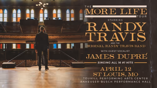 Randy Travis: More Life Tour show poster