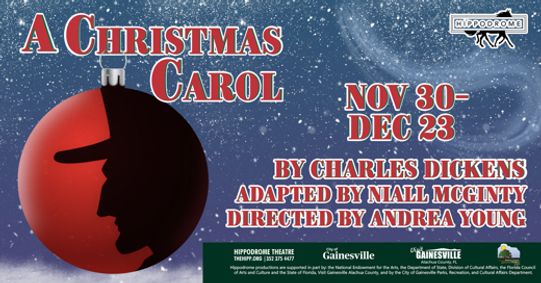 “A Christmas Carol” show poster