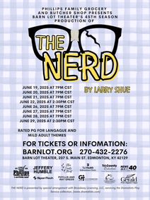 The Nerd show poster
