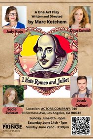 I Hate Romeo and Juliet show poster