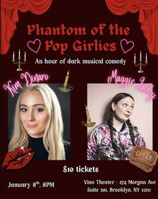 Phantom of the Pop Girlies show poster