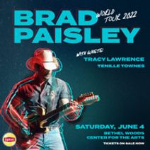Brad Paisley with special guests Tracy Lawrence & Tenille Townes