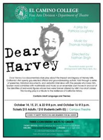 Dear Harvey show poster