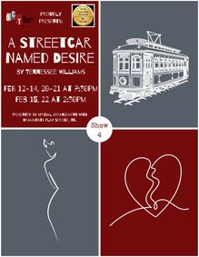 A Streetcar Named Desire show poster
