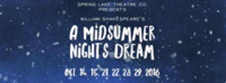 A Midsummer Night's Dream show poster