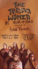 The Trojan Women show poster