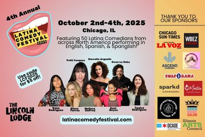 The 4th Annual Latina Comedy Festival show poster