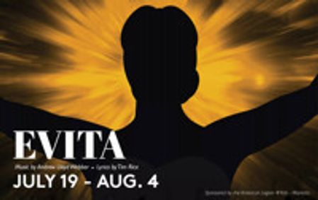 Evita show poster