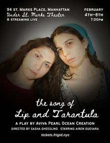 The Song of Lip and Tarantula show poster
