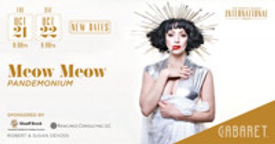 Meow Meow: Pandemonium show poster