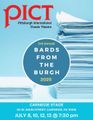 PICT's 3rd Annual Bards From The Burgh in Pittsburgh