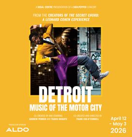 Detroit: Music of the Motor City show poster
