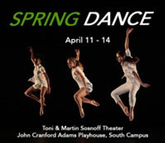 Spring Dance Concert show poster