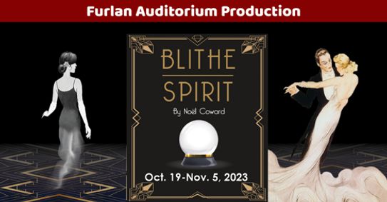 Blithe Spirit show poster