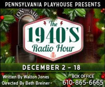 The 1940's Radio Hour show poster