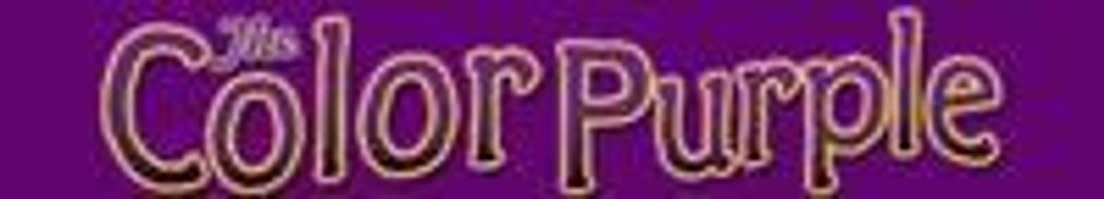 The Color Purple show poster