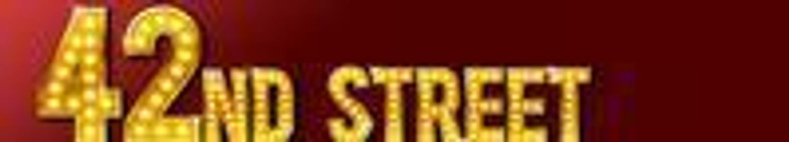 42nd Street show poster