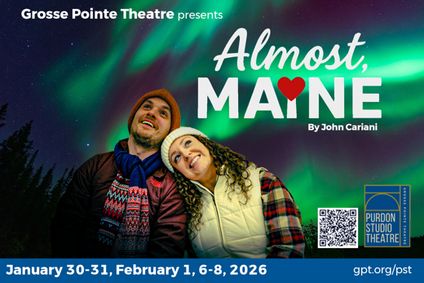 Purdon Studio Theatre's Almost Maine show poster