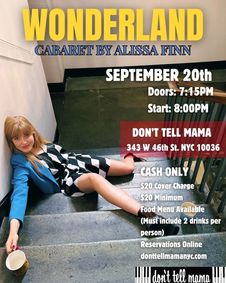 WONDERLAND show poster