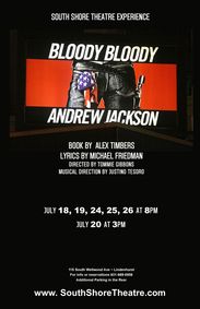 Bloody Bloody Andrew Jackson show poster