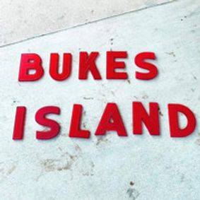 Buke's Island show poster