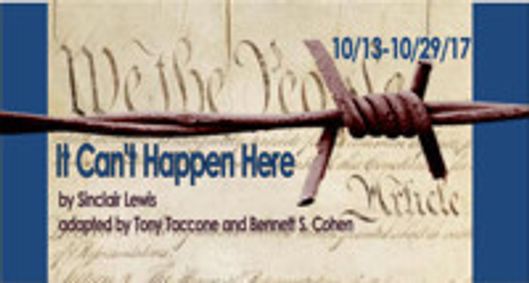 It Can't Happen Here show poster