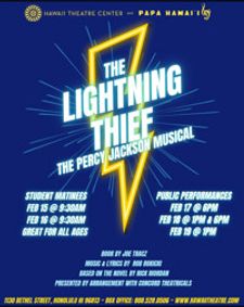 The Lightning Thief: The Percy Jackson Musical show poster