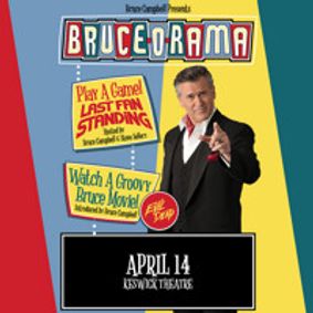 BRUCE-O-RAMA with Bruce Campbell show poster