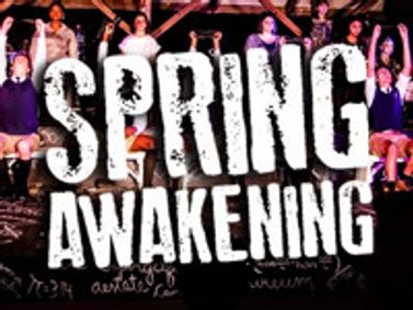 Spring Awakening show poster