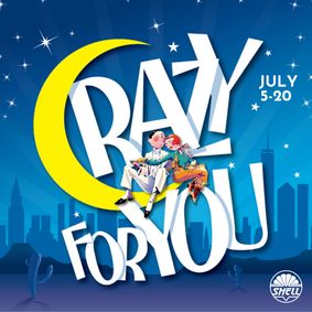 CRAZY FOR YOU show poster
