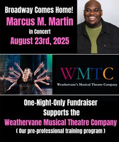 Broadway Comes Home: Marcus M. Martin in Concert show poster