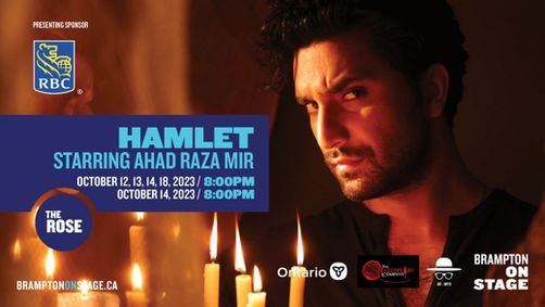 Hamlet Presented by RBC Starring Ahad Raza Mir show poster