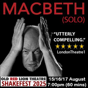 MACBETH (solo) show poster