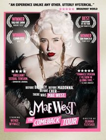 MAE WEST: THE COMEBACK TOUR show poster